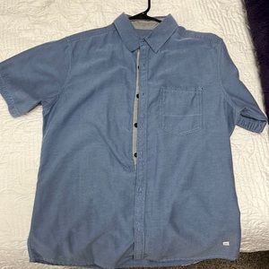 Mens Departwest short sleeve button down